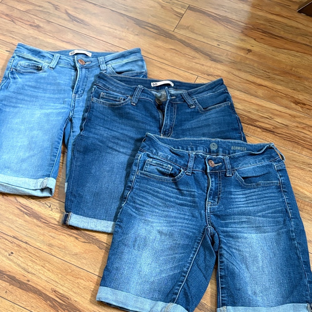 SO Denim Shorts Bundle Size 3